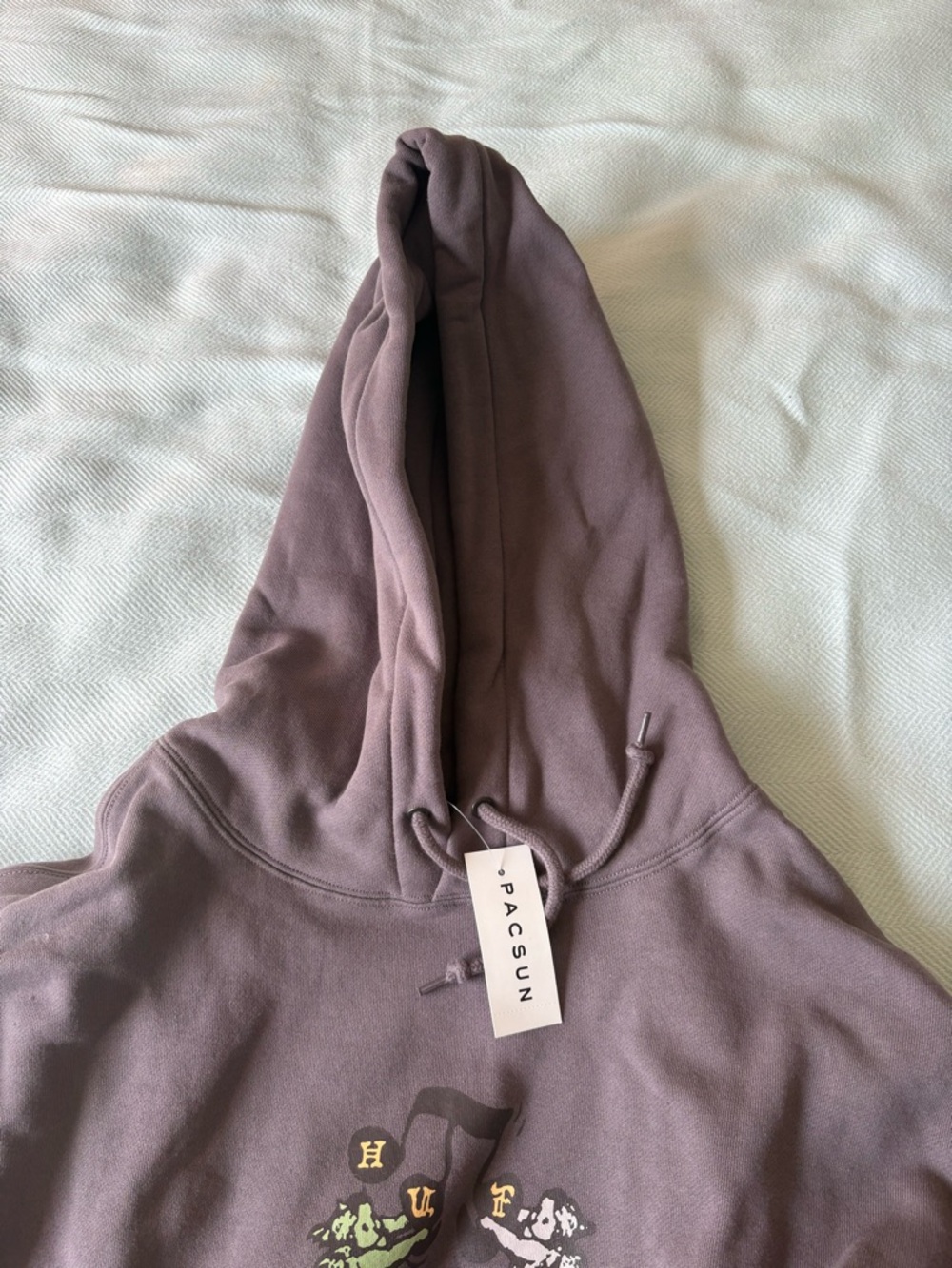 Men's Pacsun Pullover Hoodie with Embroidered Design - Picture 3 of 4